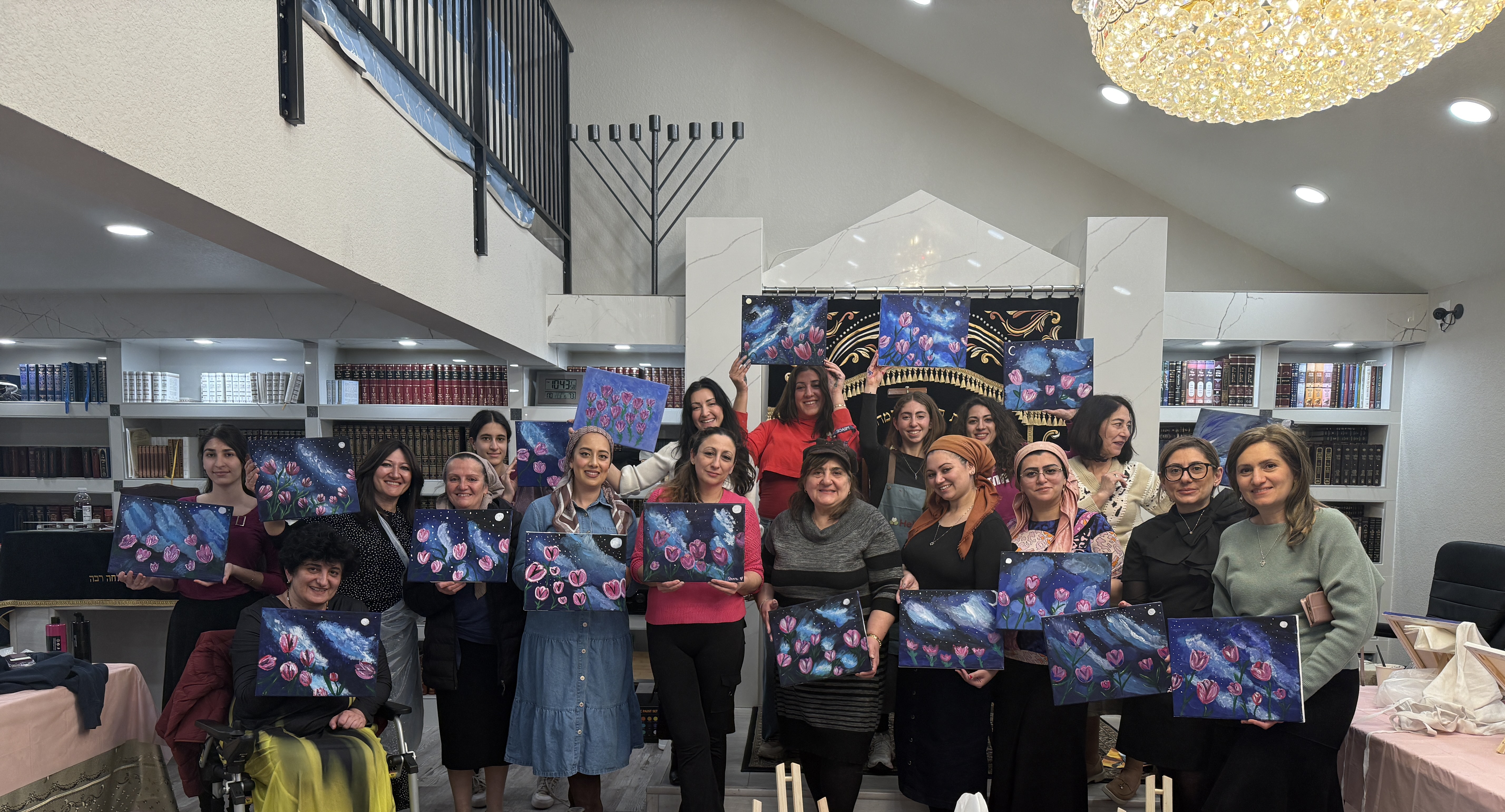 Fun on Canvas paint night